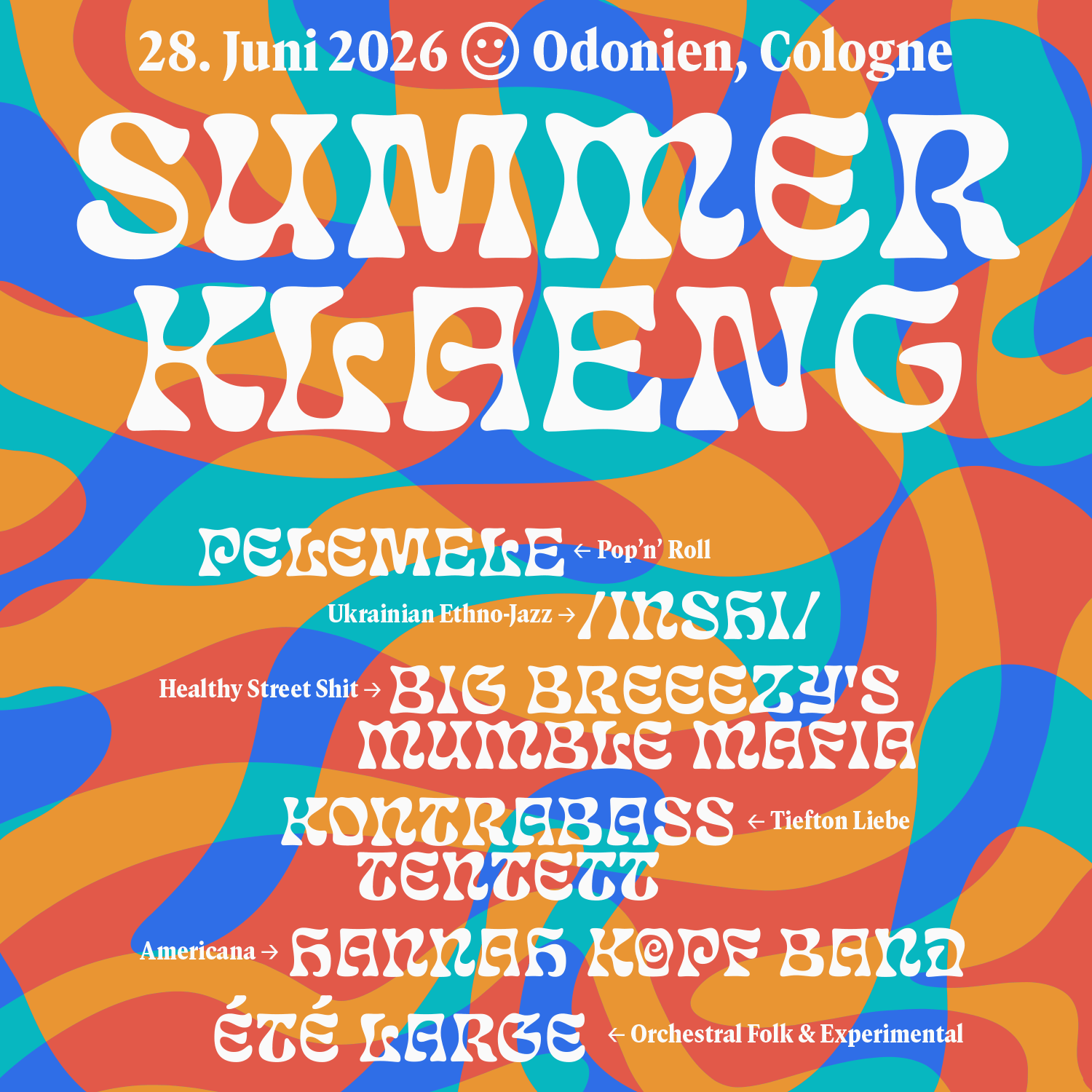 SummerKLAENG Teaser 1500×1500 w artists
